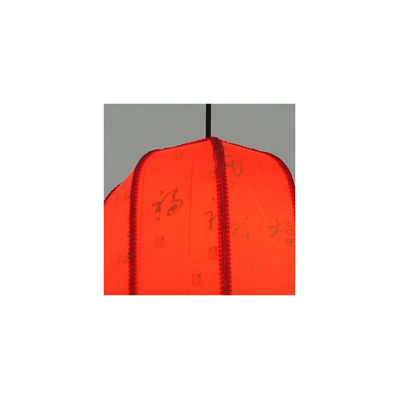 Archaize Schaffell Rote Laternen Veranda Droplight Lampe Licht