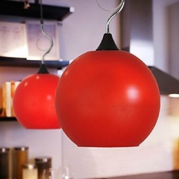 Einfache Mode Farbe Glas Kronleuchter Licht