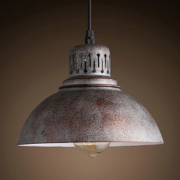 Retro Mini Stil Malerei Metall Pendelleuchte im Freien