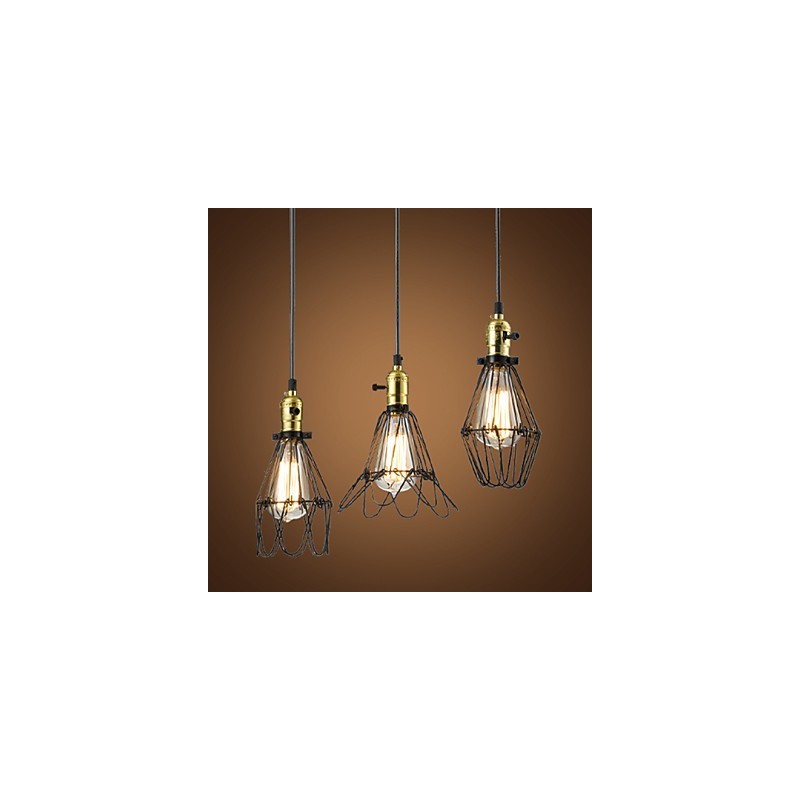 Traditionelle klassische Vintage-Retro-Landhaus-Pendelleuchte