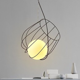 Retro Designer Metall Pendelleuchte