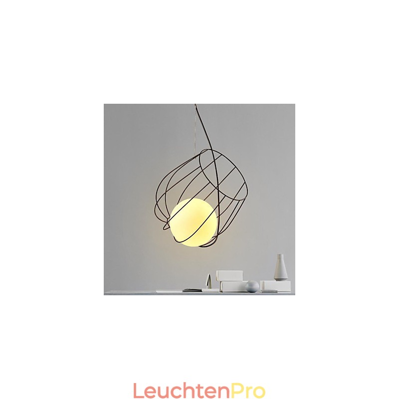 Retro Designer Metall Pendelleuchte
