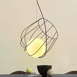 Retro Designer Metall Pendelleuchte