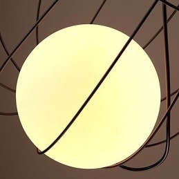 Retro Designer Metall Pendelleuchte