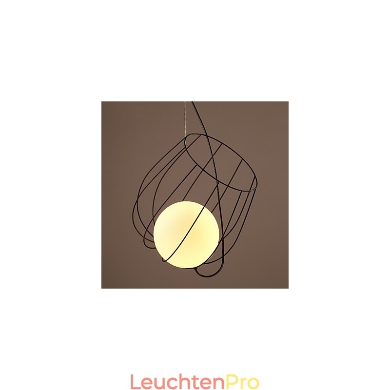 Retro Designer Metall Pendelleuchte