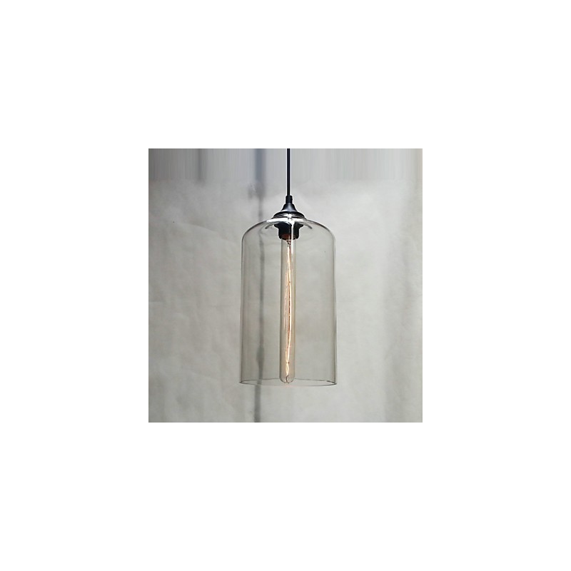 Flaschendesign-Anhänger 1 Licht Prägnante Eisenmalerei