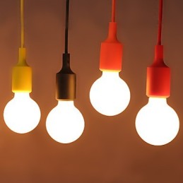 Kreativer Regenbogendrachen-Kronleuchter aus Silikon