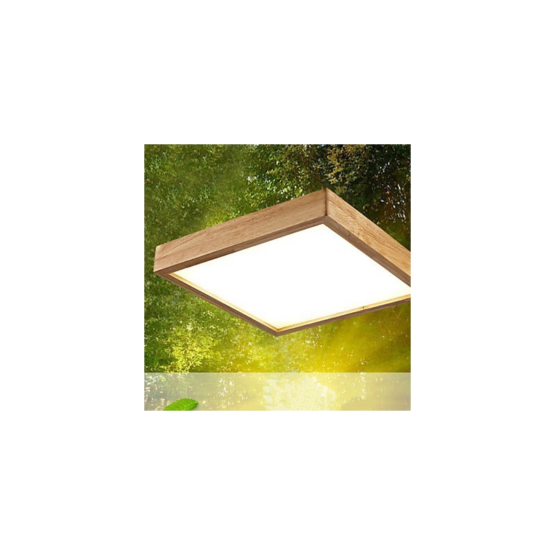 Moderne zeitgenössische Country Mini-Stil andere Holz Bambus Pendelleuchte