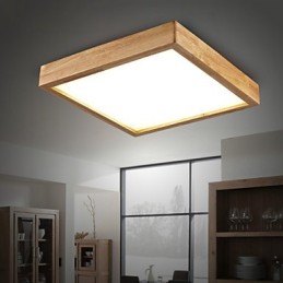 Moderne zeitgenössische Country Mini-Stil andere Holz Bambus Pendelleuchte
