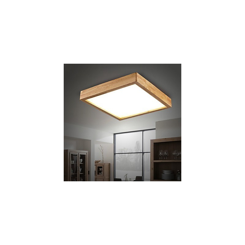 Moderne zeitgenössische Country Mini-Stil andere Holz Bambus Pendelleuchte