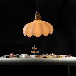 Retro Beleuchtung Leuchten Glas Pendelleuchte