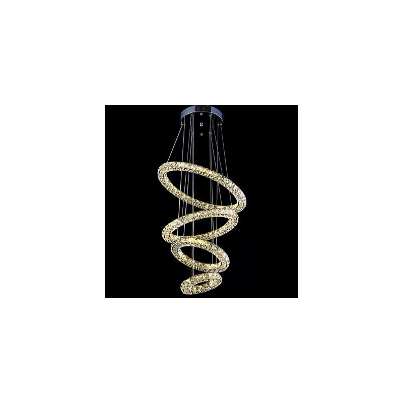 Kristall Ring Anhänger Licht Moderne Decke Kronleuchter Beleuchtung Lampe Leuchten mit