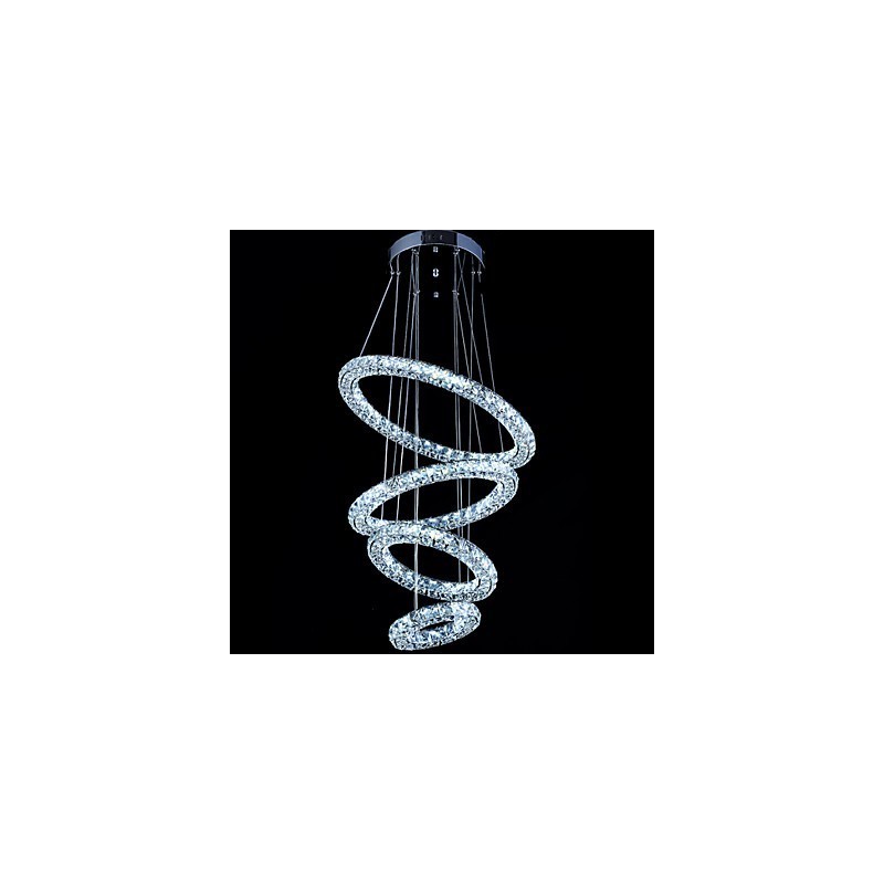 Kristall Ring Anhänger Licht Moderne Decke Kronleuchter Beleuchtung Lampe Leuchten mit