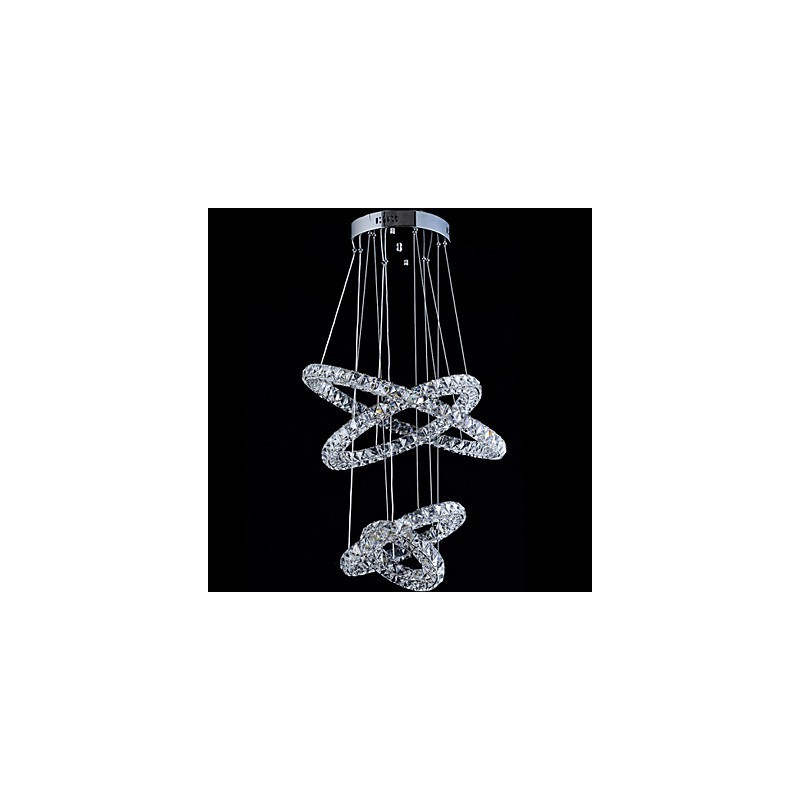 Kristall Ring Anhänger Licht Moderne Decke Kronleuchter Beleuchtung Lampe Leuchten mit