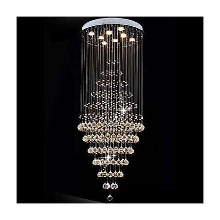 Moderne Kristall Kronleuchter Beleuchtung Pendelleuchte Deckenleuchte Leuchten mit 8 Glühbirnen H180CM Moderne Kristall Kronleuchter Beleuchtung Pendelleuchte Deckenleuchte Leuchten mit 8 Glühbirnen H180CM