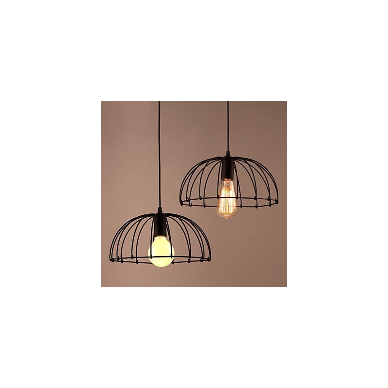 Retro Designer Metall Pendelleuchte