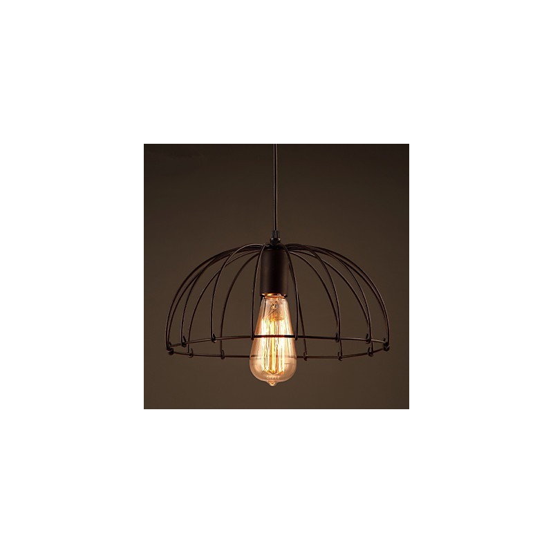 Retro Designer Metall Pendelleuchte