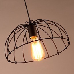 Retro Designer Metall Pendelleuchte