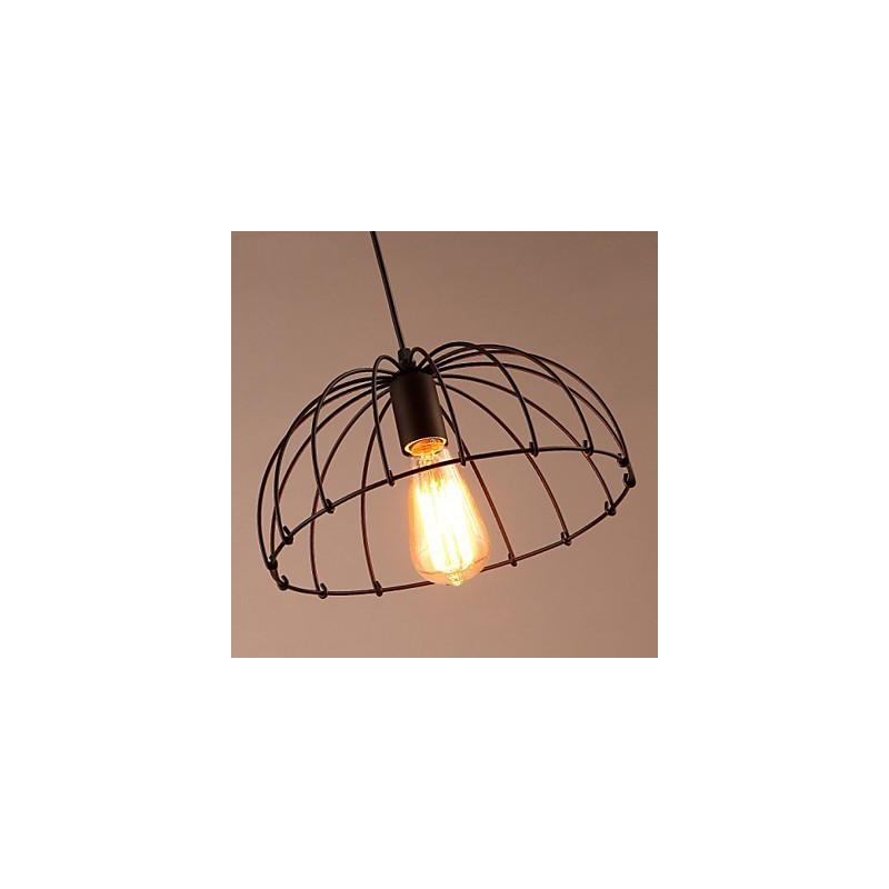 Retro Designer Metall Pendelleuchte