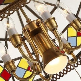 Pendelleuchten Kristall Mini Stil Traditionell Klassisch Metall