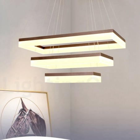 Wi-Fi Smart Dimmable 3 Tiers Moderne zeitgenössische Stil Home Pendelleuchte Wi-Fi Smart Dimmable 3 Tiers Moderne zeitgenössische Stil Home Pendelleuchte