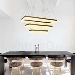 Wi-Fi Smart Dimmable 3 Tiers Moderne zeitgenössische Stil Home Pendelleuchte