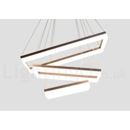 Wi-Fi Smart Dimmable 3 Tiers Moderne zeitgenössische Stil Home Pendelleuchte