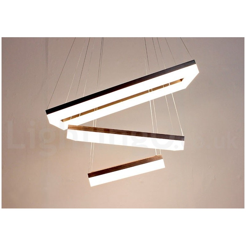 Wi-Fi Smart Dimmable 3 Tiers Moderne zeitgenössische Stil Home Pendelleuchte