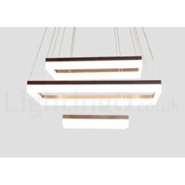 Wi-Fi Smart Dimmable 3 Tiers Moderne zeitgenössische Stil Home Pendelleuchte
