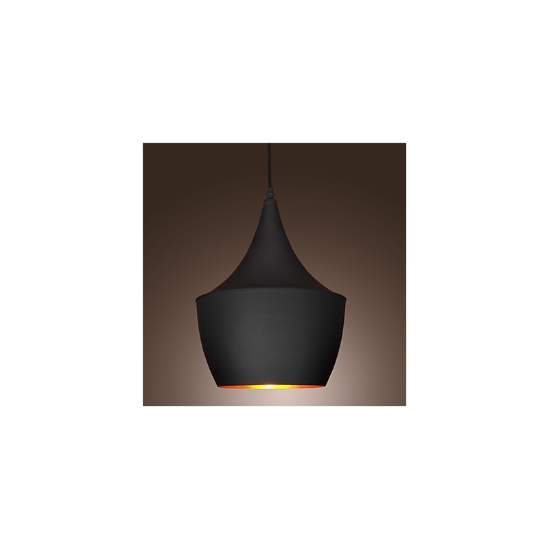 Pendelleuchte Retro Vintage Tom Dixon Design Schwarz Weiß Typ Cafe Pendelleuchten