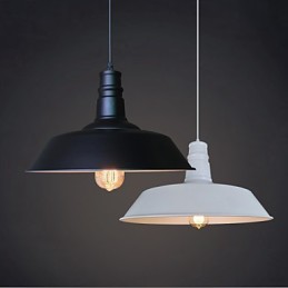 Retro Designer Metall Pendelleuchte