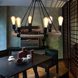 Kronleuchter Pendelleuchte Mini-Stil Rustikal Lodge Metall