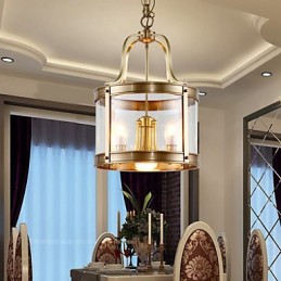 Pendelleuchten Kristall Mini Stil Traditionell Klassisch Metall