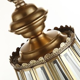 Pendelleuchten Kristall Mini Stil Traditionell Klassisch Metall