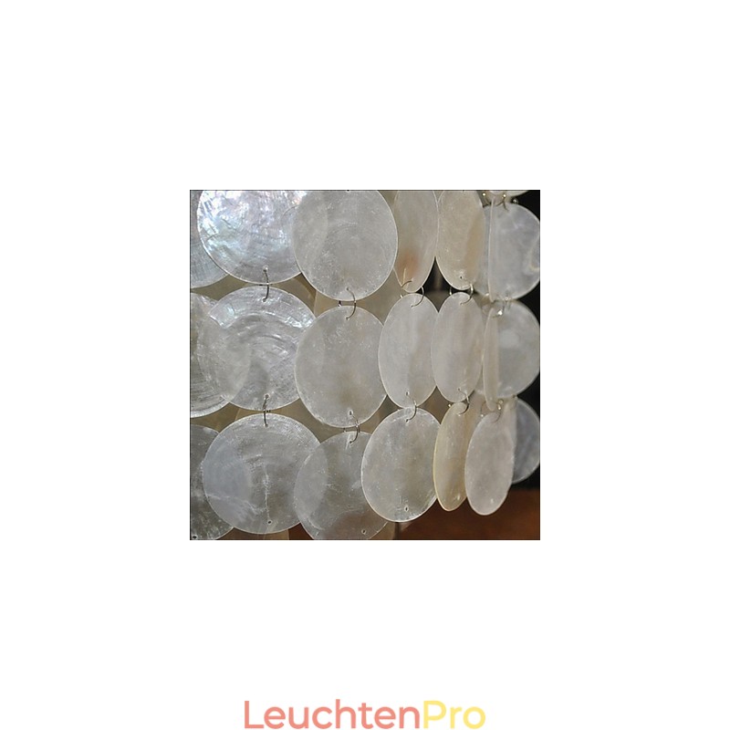 LAMP Minimalistischer Muschel-Kronleuchter Den Kronleuchter