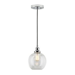 Traditionelle klassische Vintage Retro Country Globe Pendelleuchte