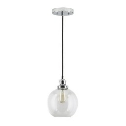 Traditionelle klassische Vintage Retro Country Globe Pendelleuchte