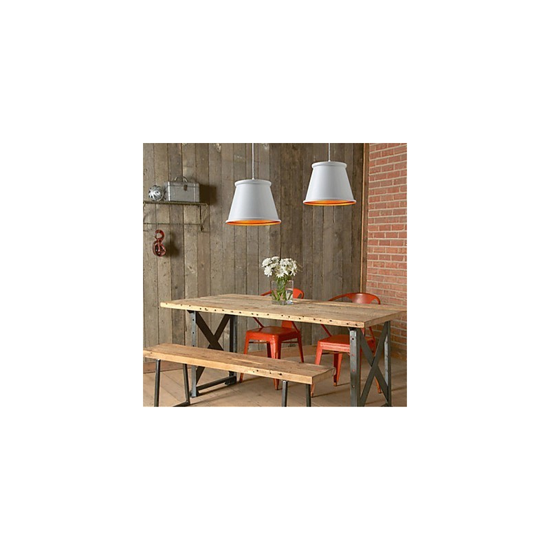 Klassische rustikale Lodge Vintage Mini-Stil Malerei Metall Pendelleuchte