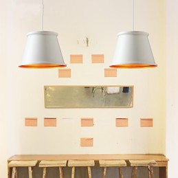 Klassische rustikale Lodge Vintage Mini-Stil Malerei Metall Pendelleuchte