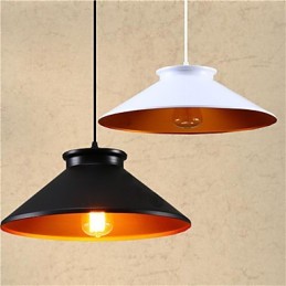 Traditionelle Pendelleuchte aus Metall im Mini-Stil im Vintage-Retro-Stil