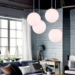 1 Lichter Moderne Glas Pendelleuchte