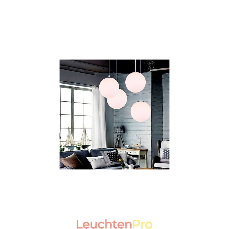 1 Lichter Moderne Glas Pendelleuchte
