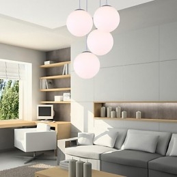 1 Lichter Moderne Glas Pendelleuchte