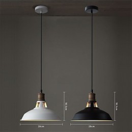 Industrielle Vintagen Mini Metall Pendelleuchte 1 Licht Multi Farbe Optional