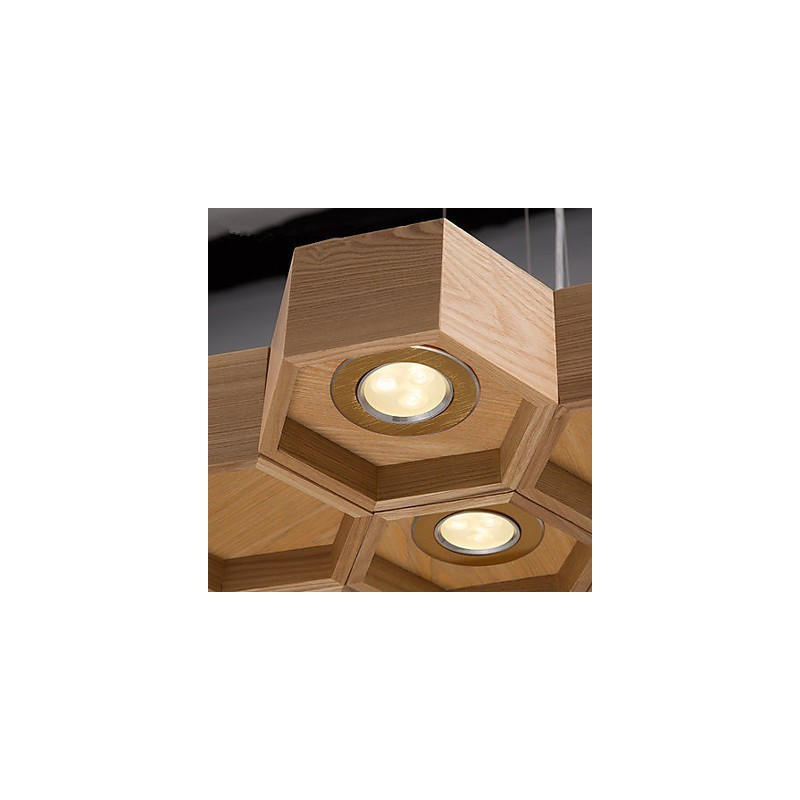 Pendelleuchten Country Holz Bambus