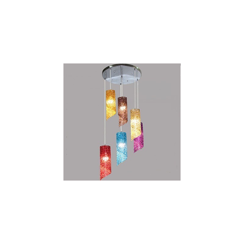 Kopf Zylindrischer runder langer Aluminiumzylinder Kreative Lampen