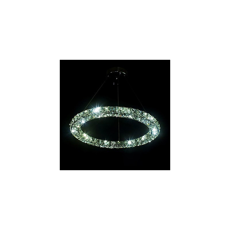 Kristall Pendelleuchte Moderne Einzel D40CM Drei Seiten K9 Kristall Innen Deckenleuchten Lampe Leuchten