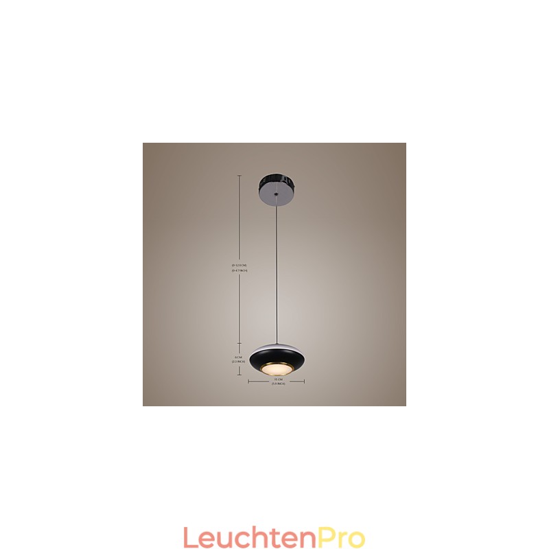 9W Moderne Fliegende Untertasse Design Hochwertige Pendelleuchte Cafe