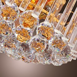 Luxuriöser Kristall-Kronleuchter mit 7 Lichtern