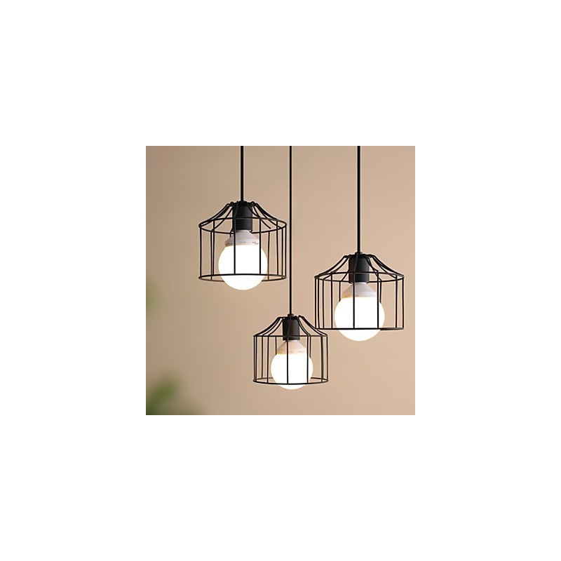 1 Lichter Country Metall Pendelleuchte